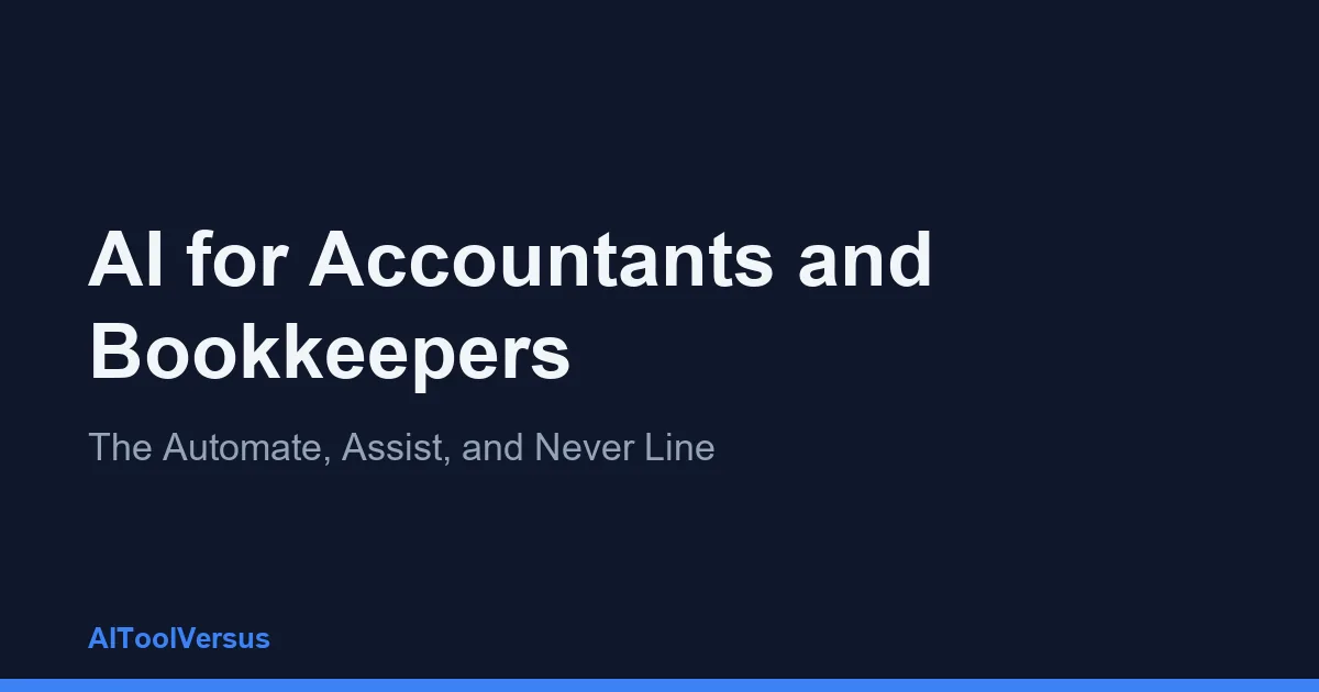 AI for Accountants and Bookkeepers