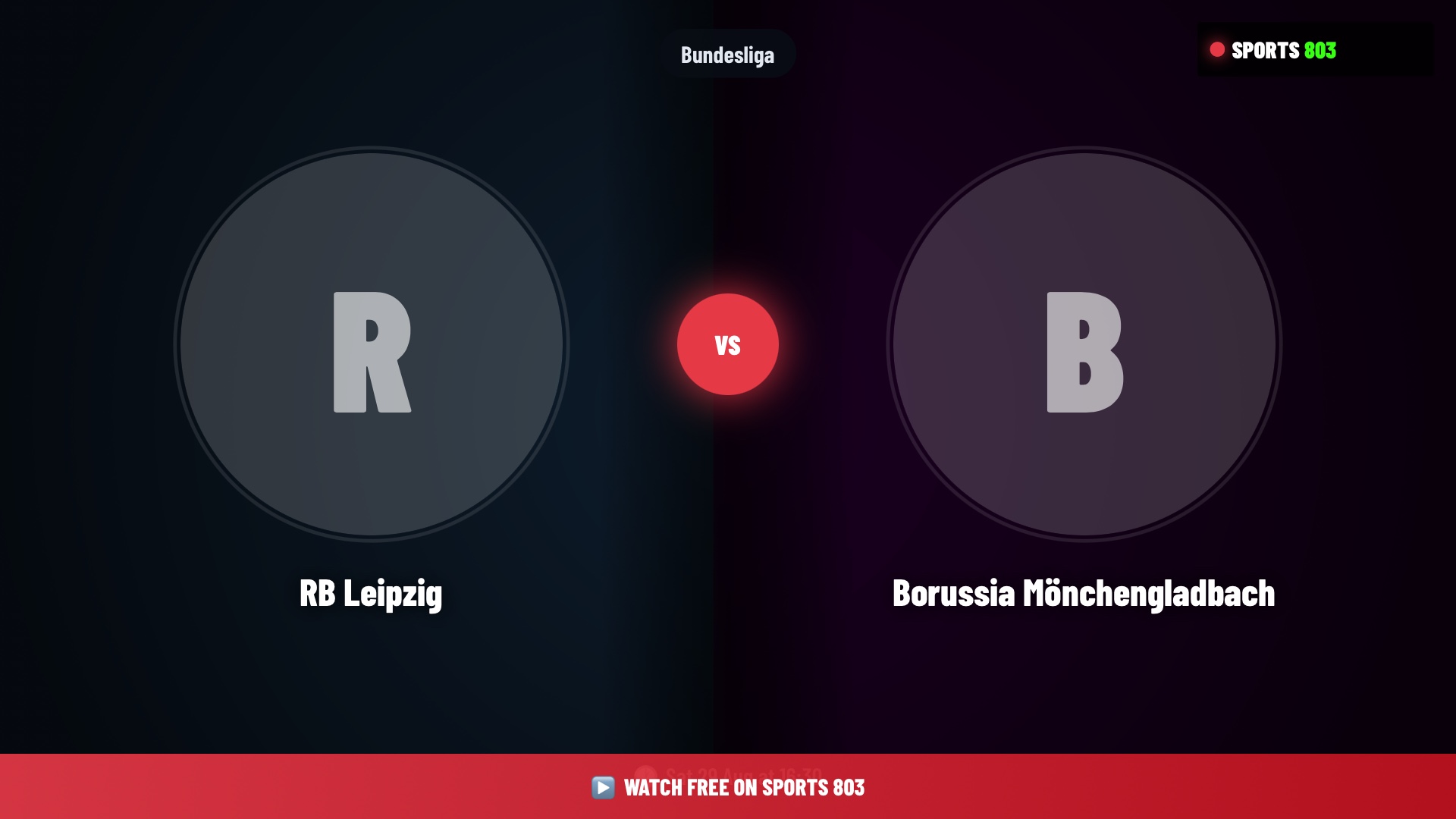 RB Leipzig vs Borussia Mönchengladbach – Bundesliga Live Stream | Sports 803