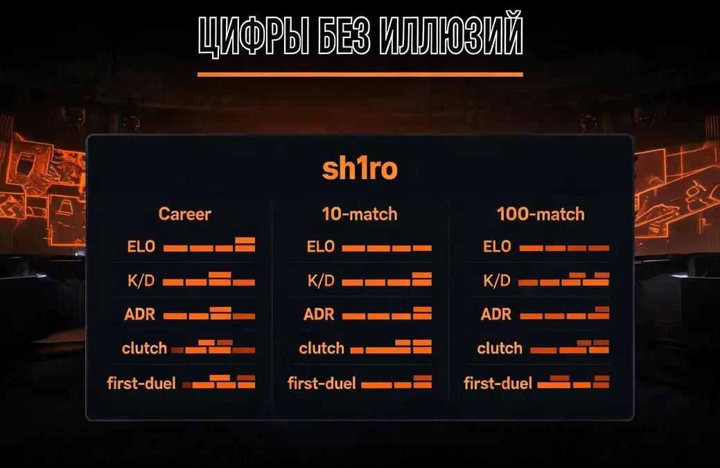 sh1ro faceit cs2: как читать статистику профиля без ошибочных выводов