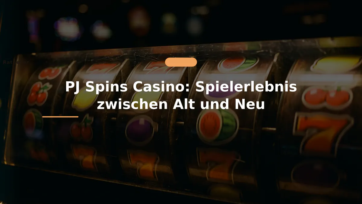 PJ Spins Casino: Spielerlebnis zwischen Alt und Neu