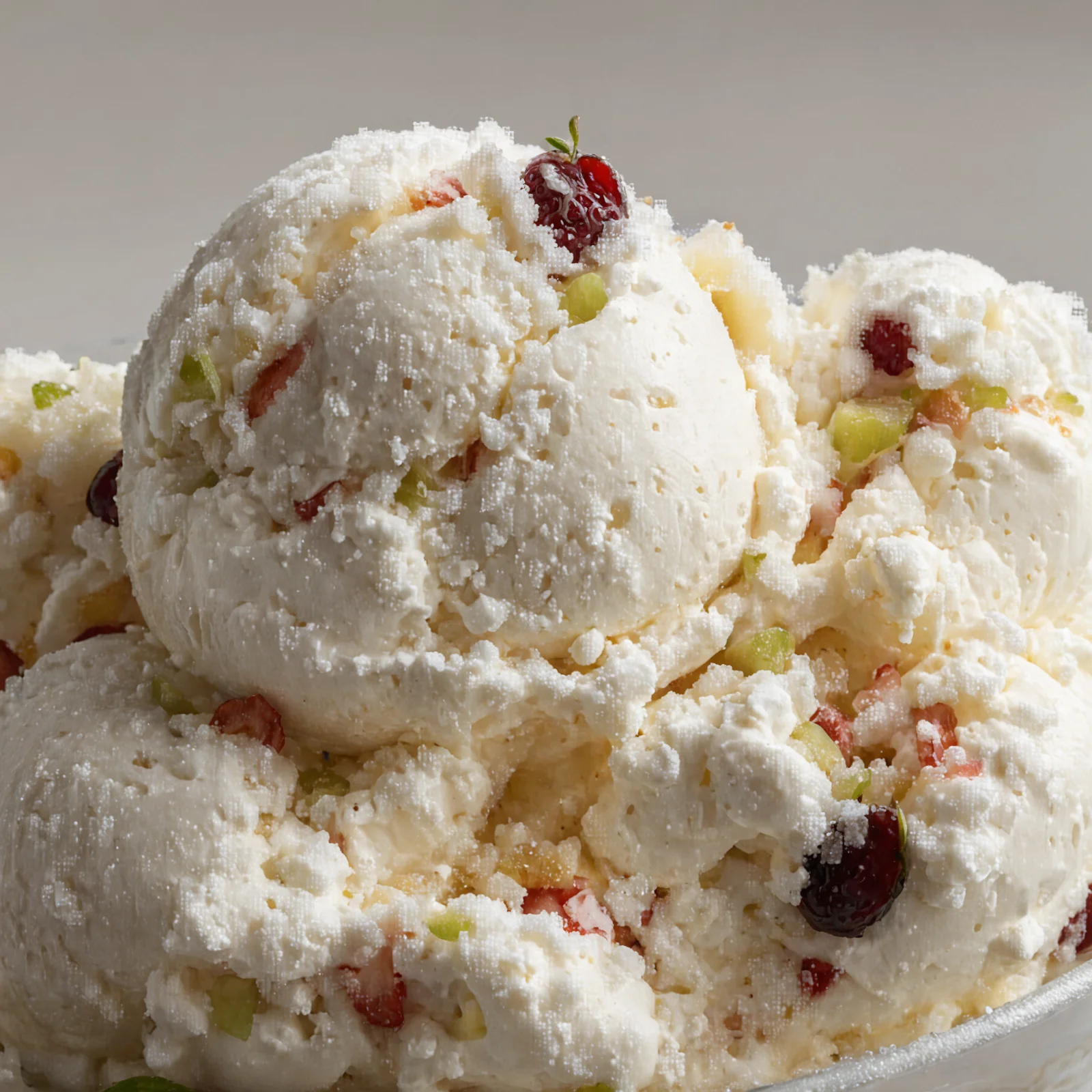 Cottage Cheese-Based Ice Cream