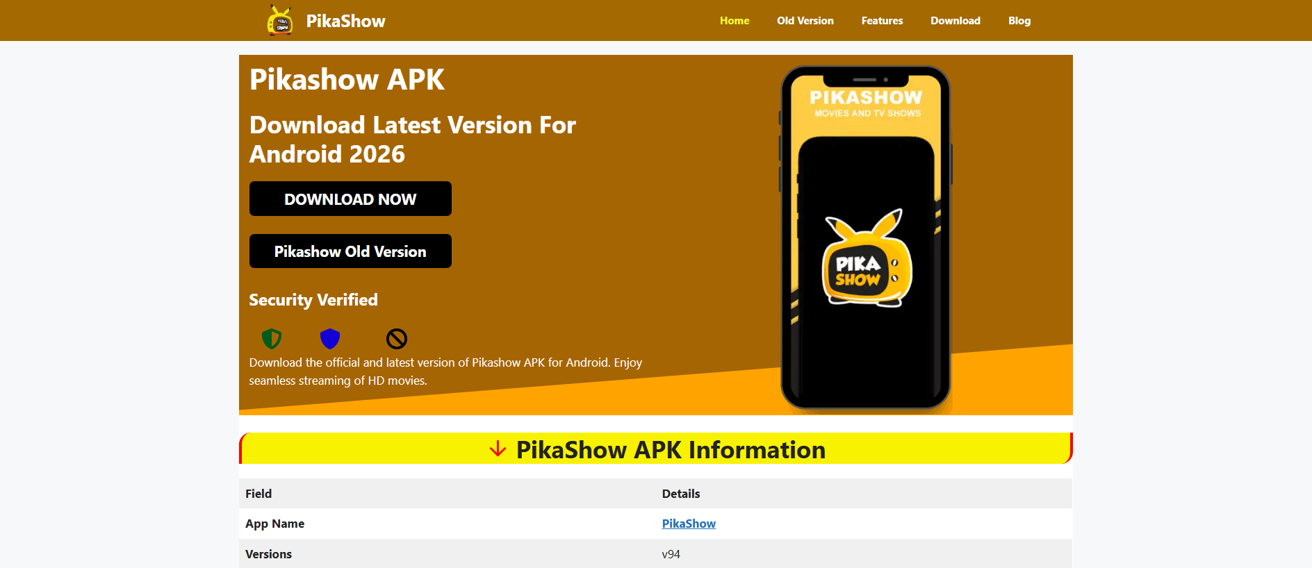 Stored capture of pikkashow.net