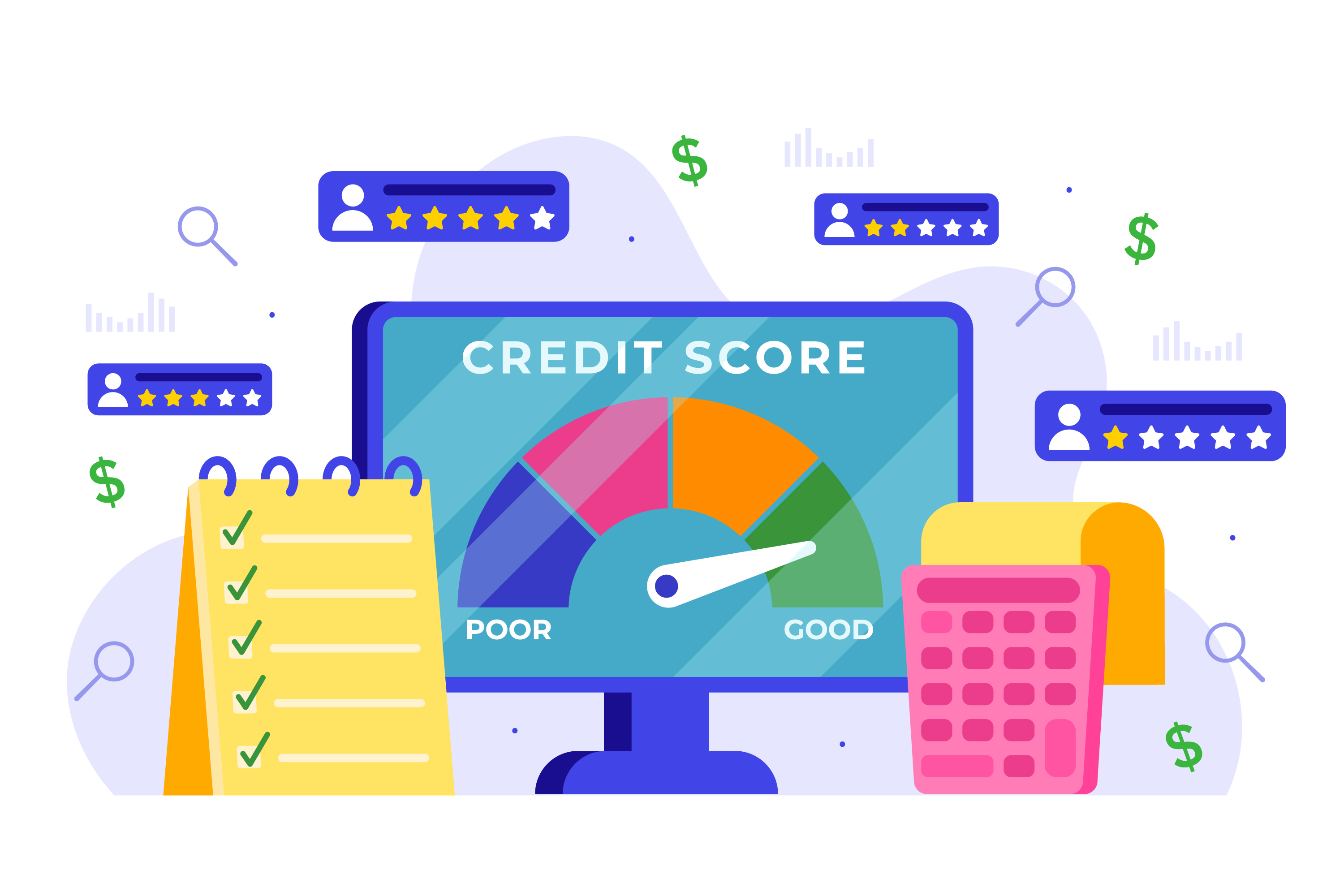 Credit score.