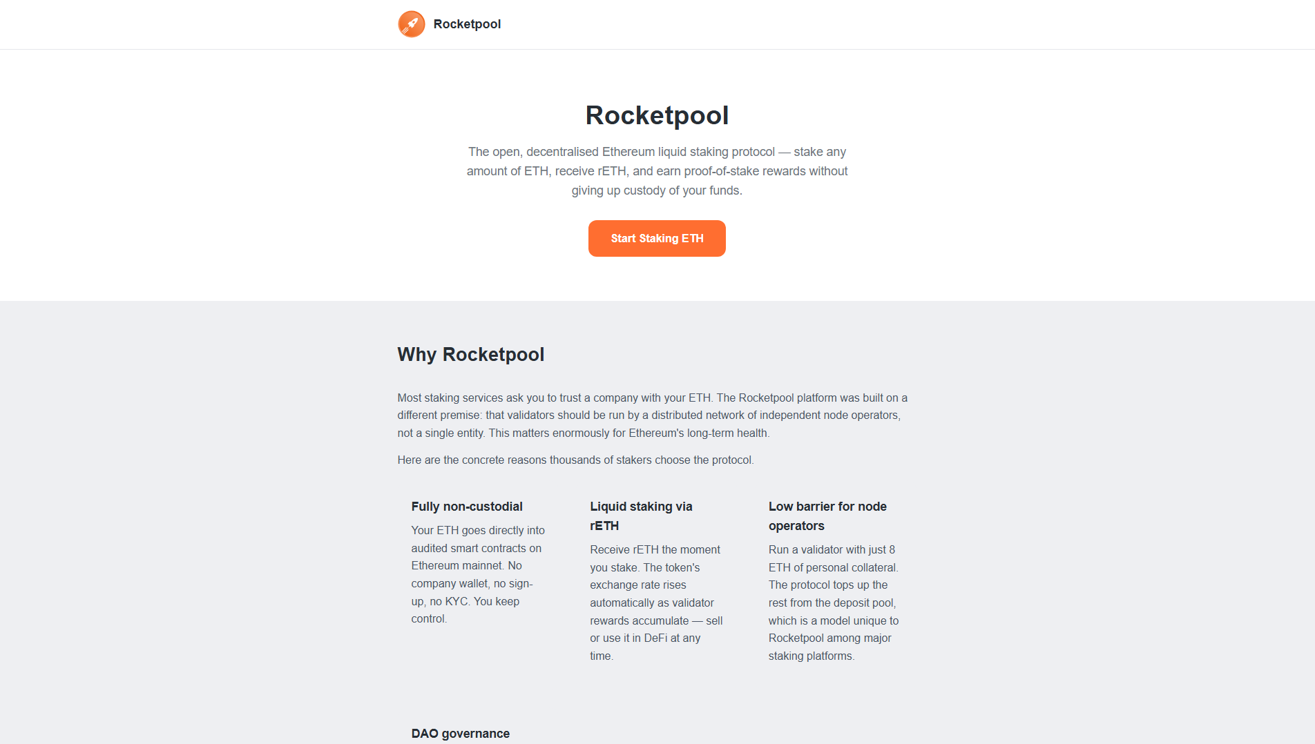 Stored capture of app-rocketpool.net