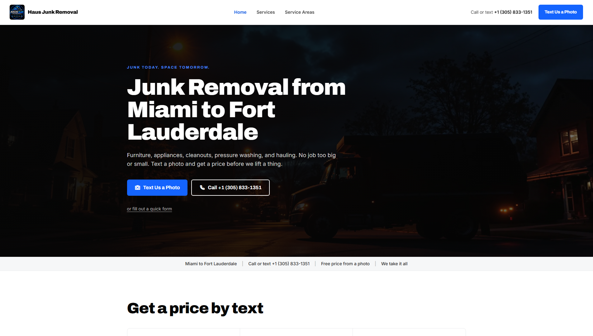 Primary capture · hausjunkremoval.com