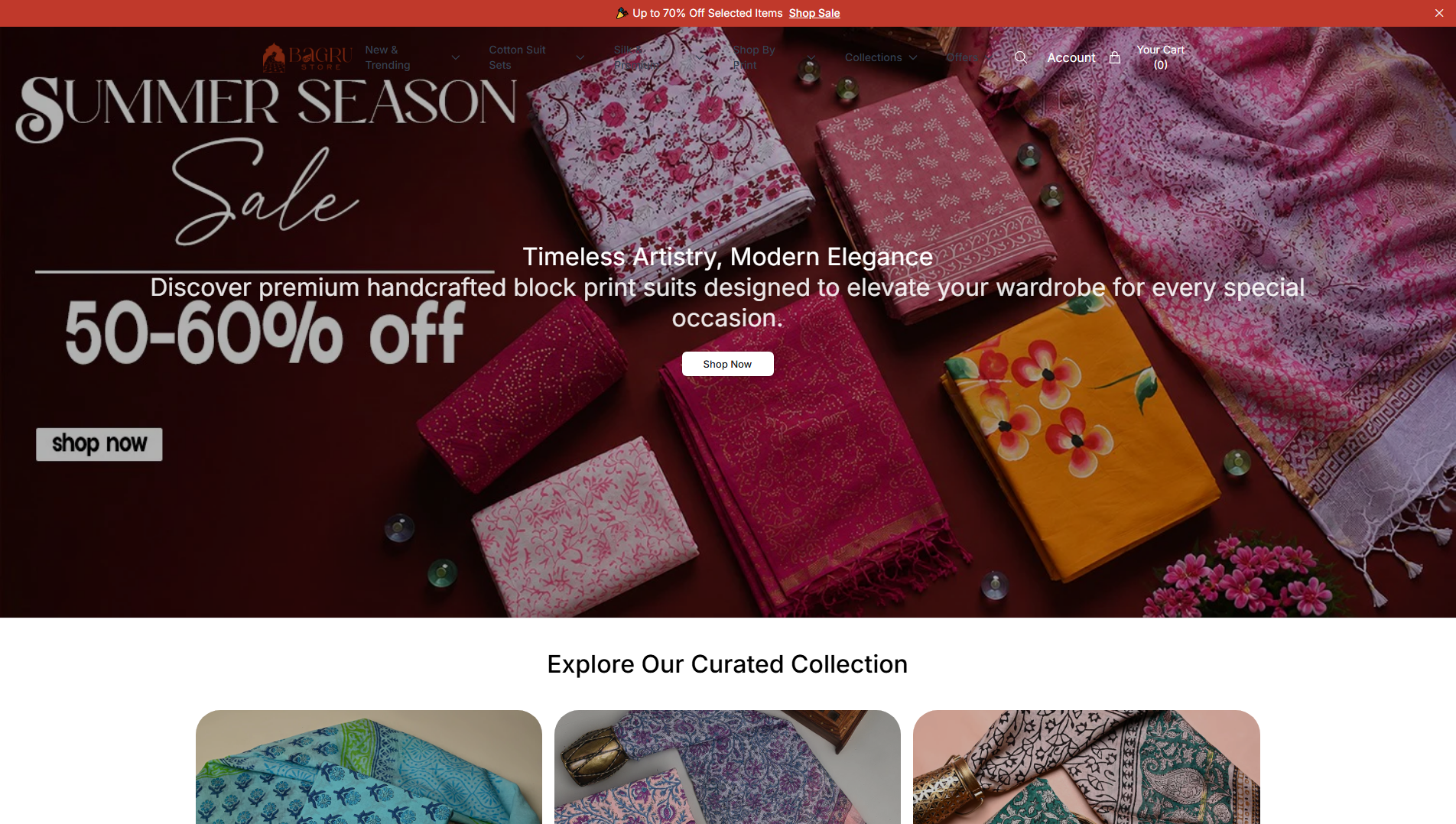 Stored capture of bagrustoreco.shop