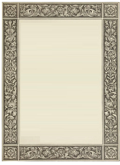 Ornate decorative frame