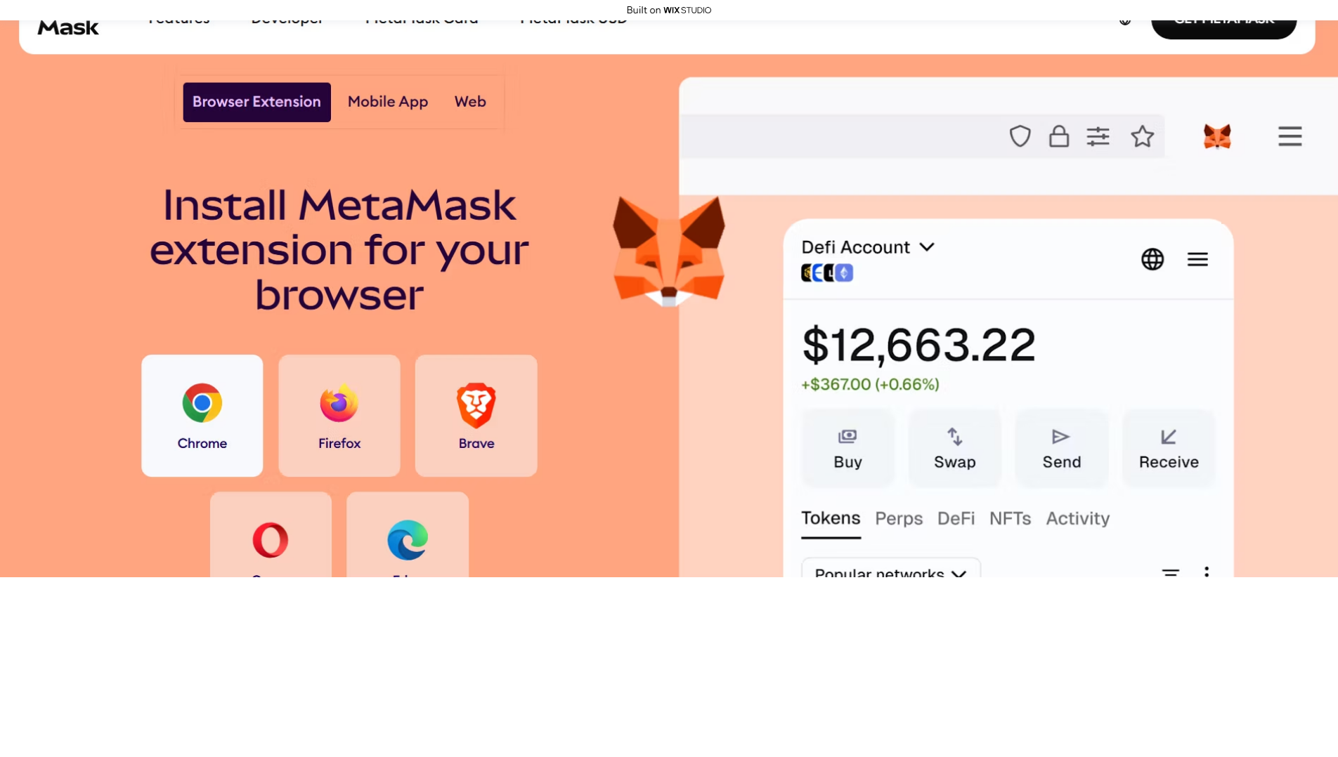 Stored capture of metamaskcdn.wixstudio.com