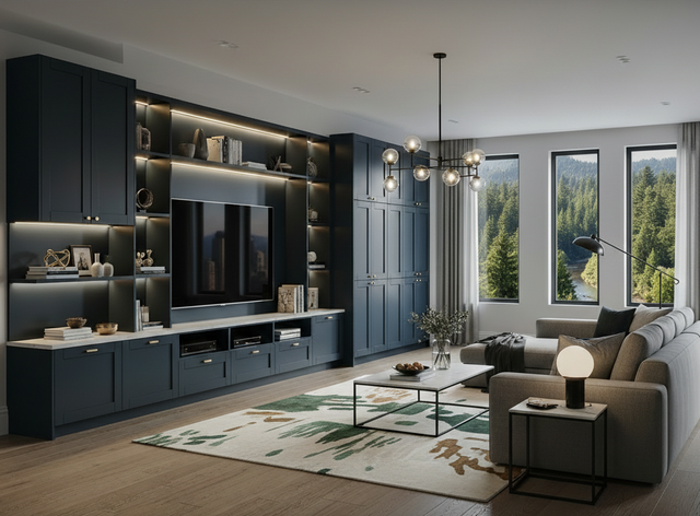Living Room Cabinetry