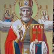 Алмазна мозаїка BrushMe Миколай Чудотворець 50 х 40 см на підрамнику (арт. DBS1095)