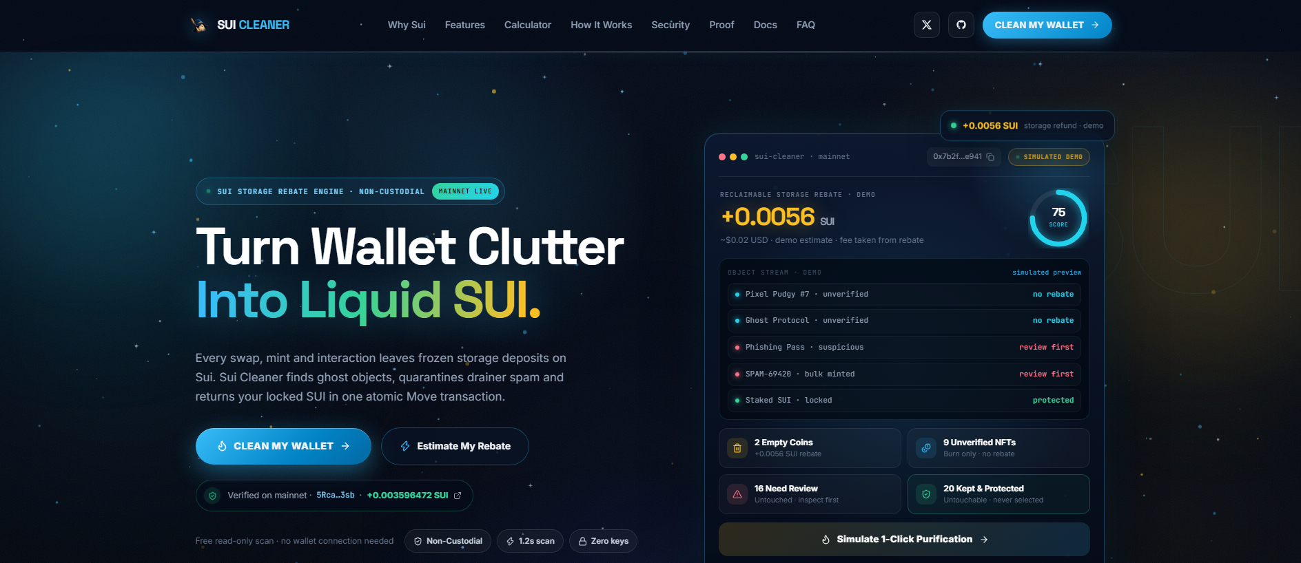 Stored capture of suicleaner.fun