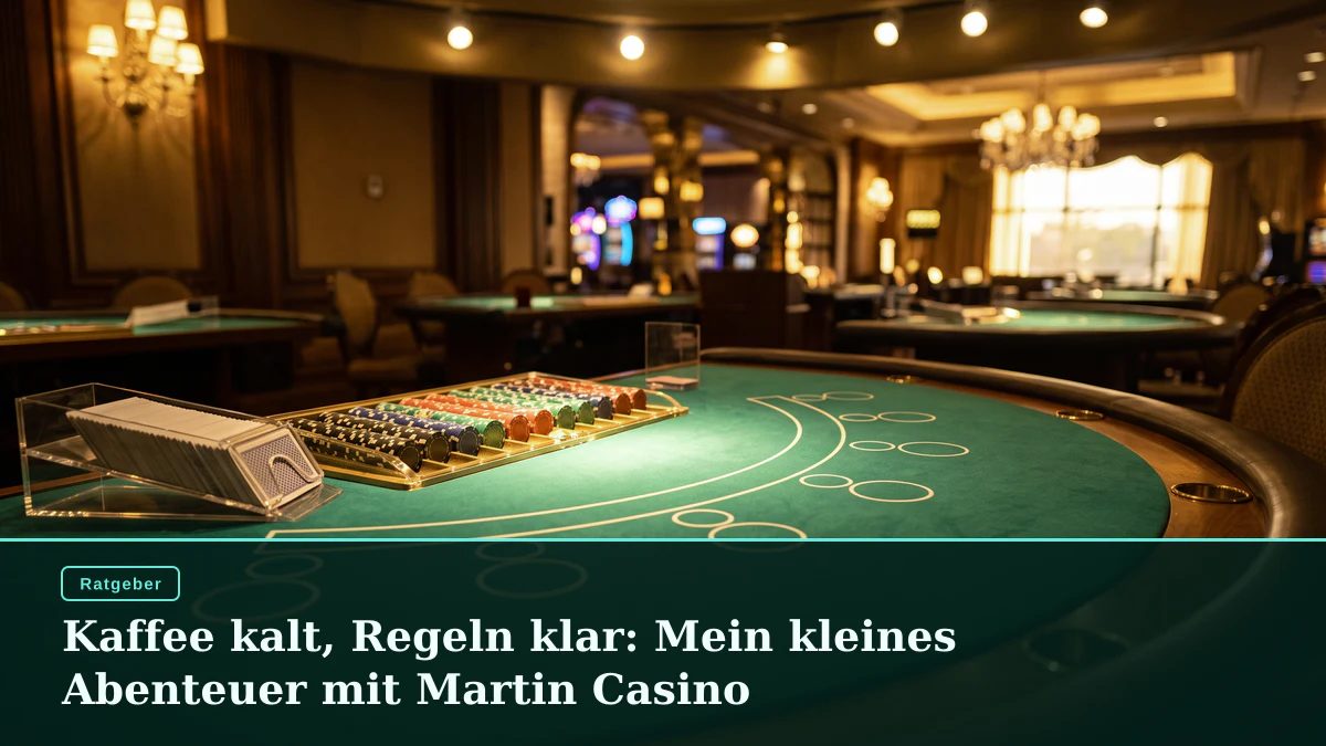 Kaffee kalt, Regeln klar: Mein kleines Abenteuer mit Martin Casino