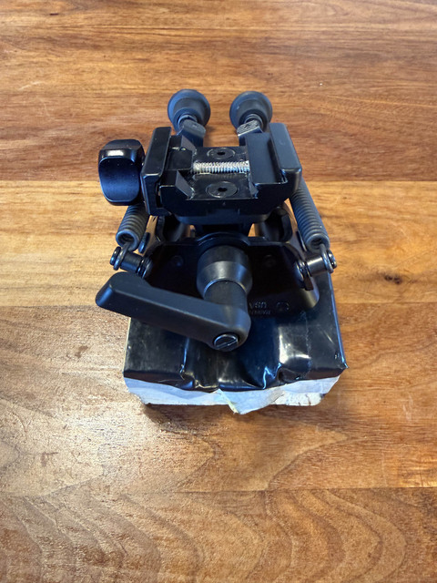 Harris S-BRM Zweibein mit RRS Adapter fuer Picatinny und Arca Swiss - Foto IMG-1489