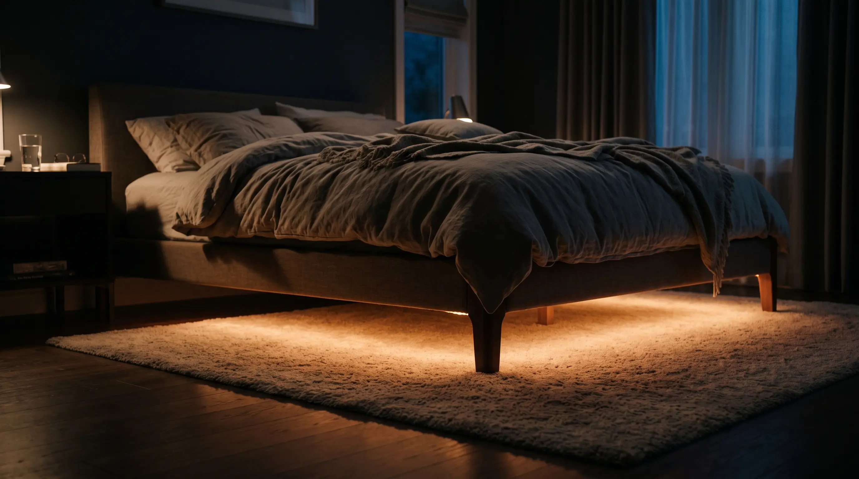 Under-Bed Hover Glow with Sensors