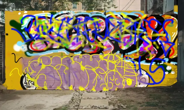 Graffiti artwork by Sumoe