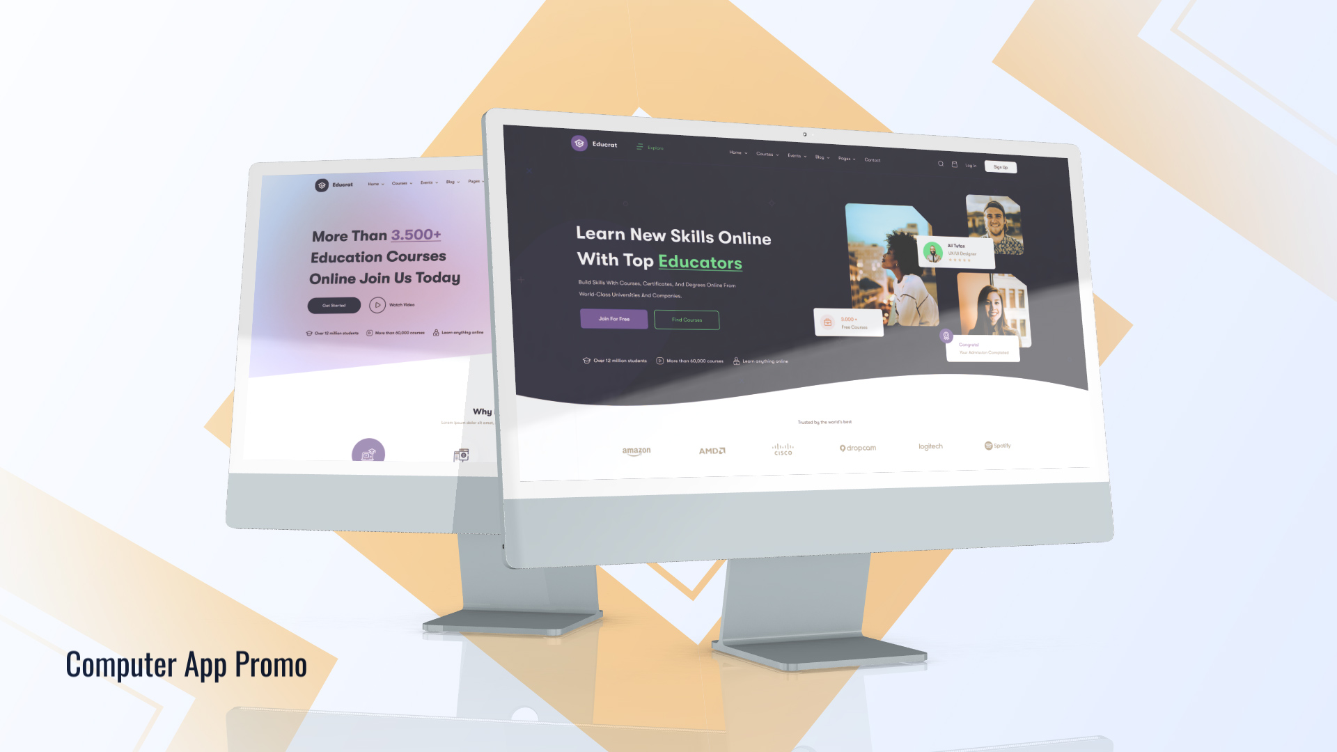 Website Desktop Mockup