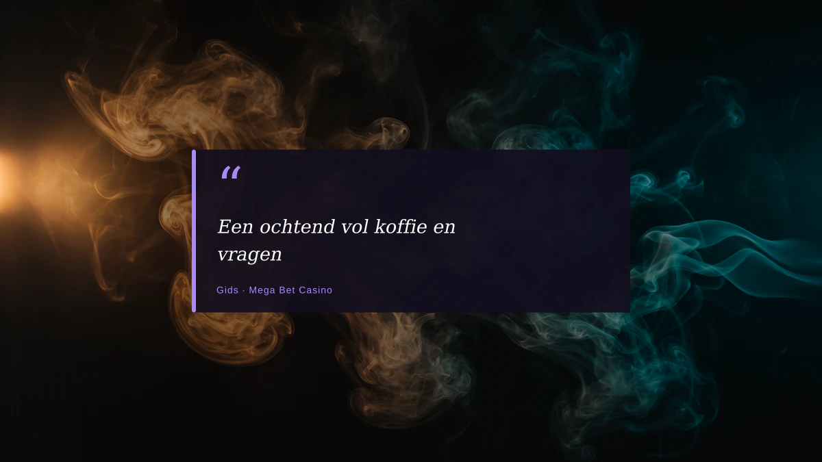 Een ochtend vol koffie en vragen