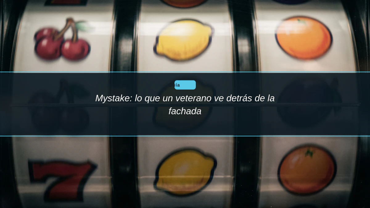Mystake: lo que un veterano ve detrás de la fachada