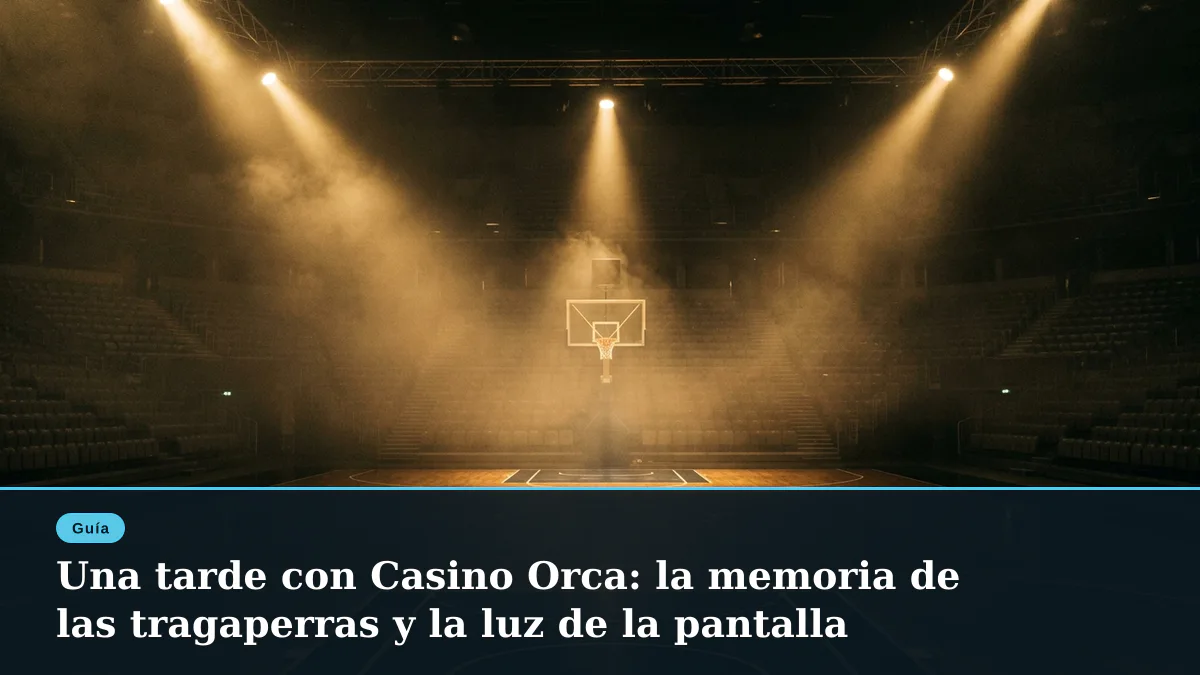 Una tarde con Casino Orca: la memoria de las tragaperras y la luz de la pantalla