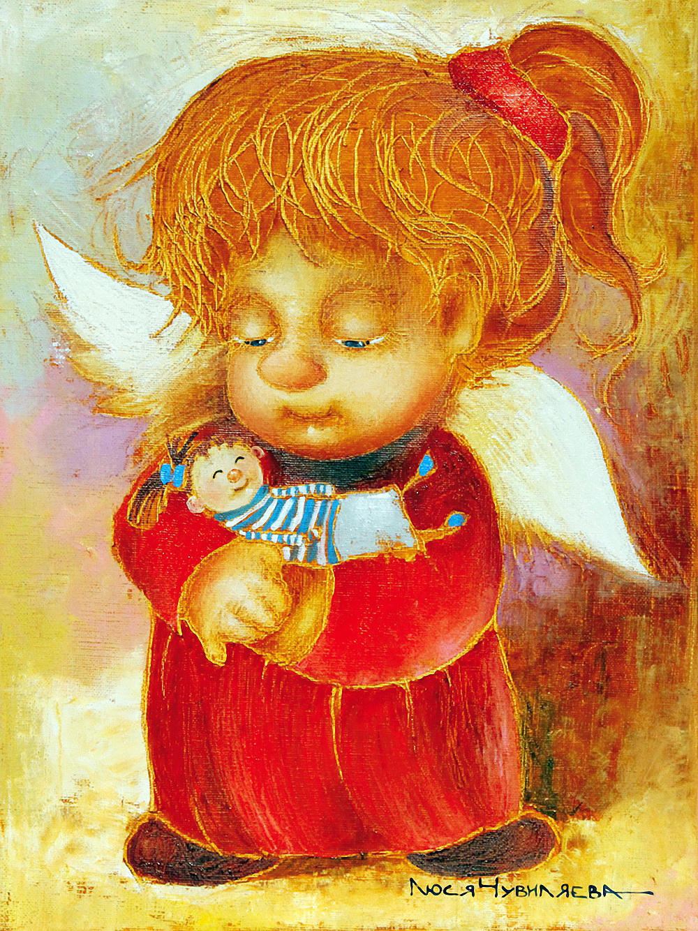 галина чувиляева ангелы. ангелы галины чувиляевой. картины рыжие ангелы. люся чувиляева художник. рыжие ангелы галины чувиляевой.