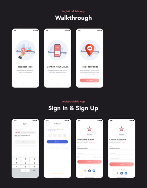 TruckGo - Logistics Mobile App