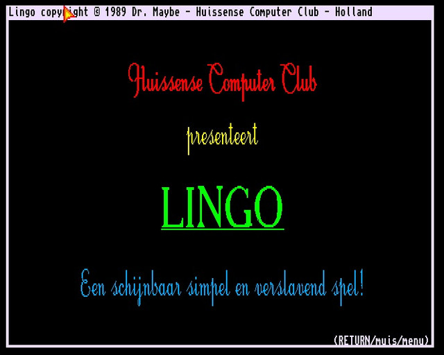 Lingo-1