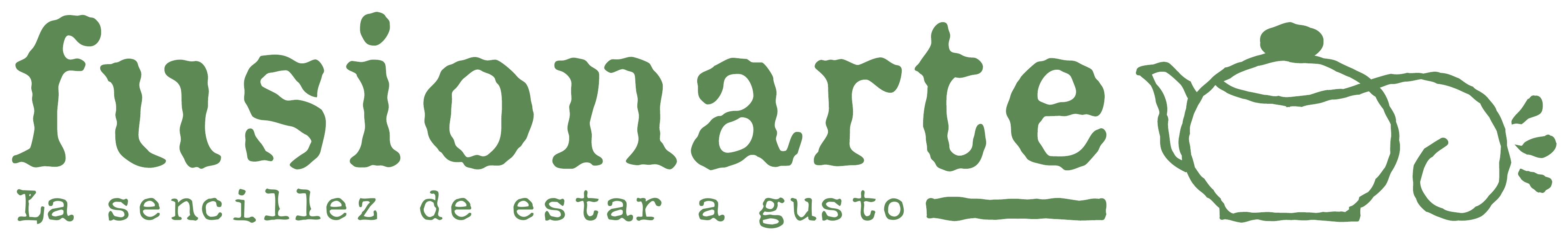 Logo verde sobre rosa