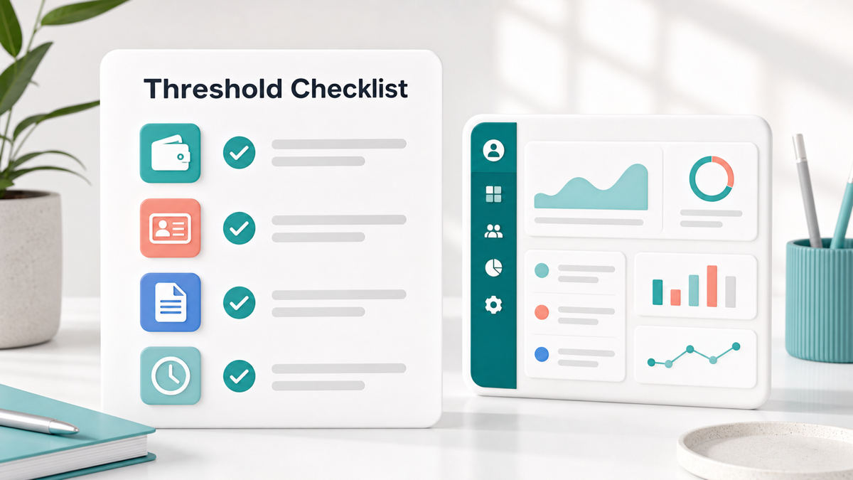 Affiliate payout threshold checklist for program owners