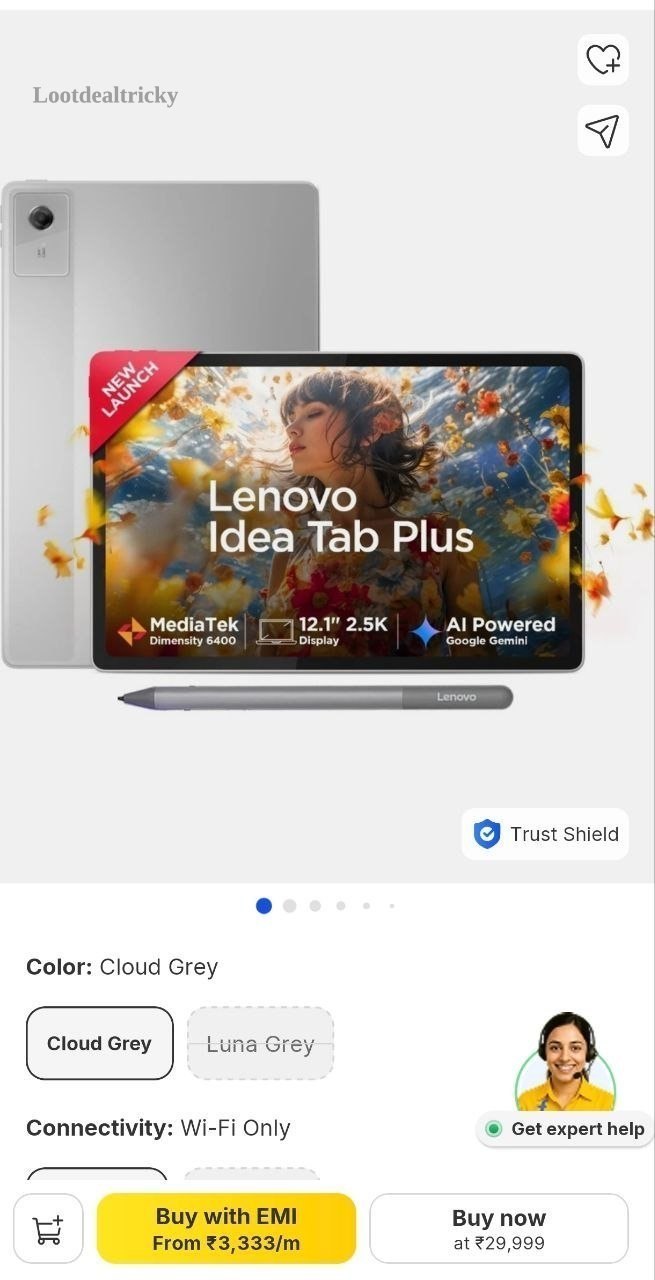 Lenovo Idea Tab Offer Image