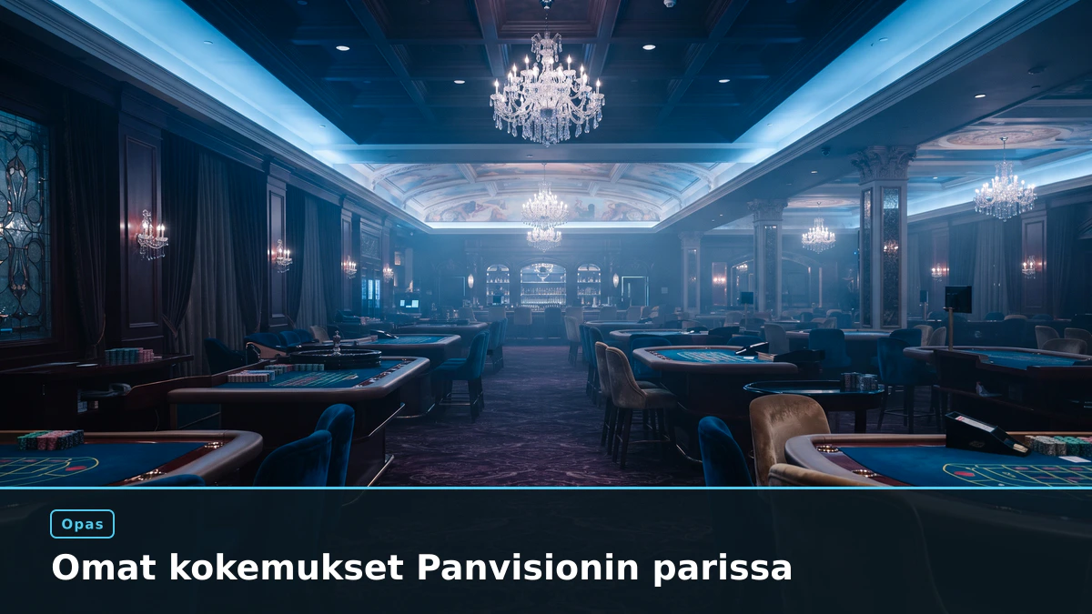 Omat kokemukset Panvisionin parissa