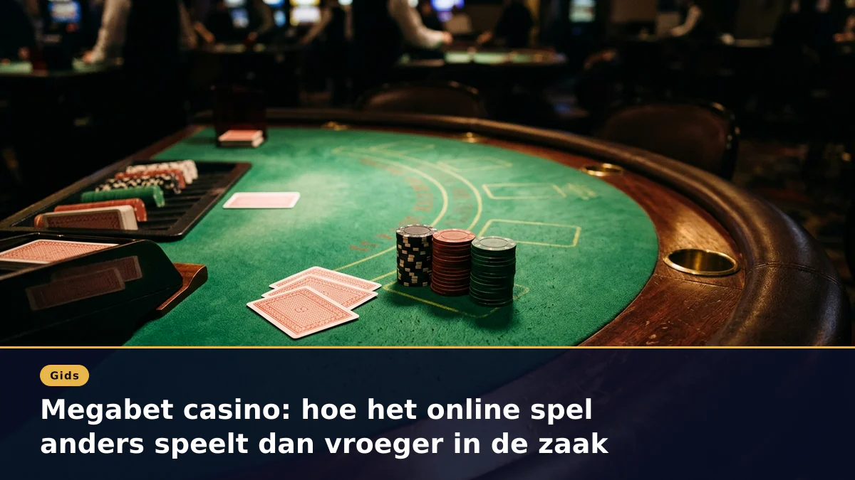 Megabet casino: hoe het online spel anders speelt dan vroeger in de zaak