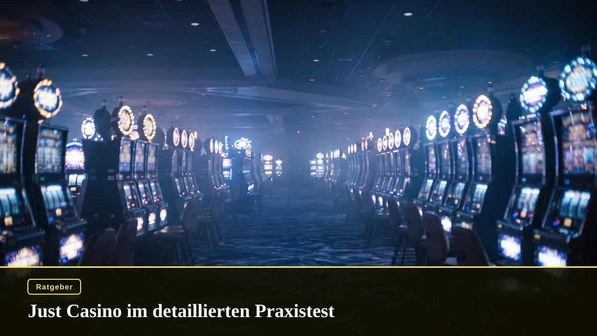 Just Casino im detaillierten Praxistest