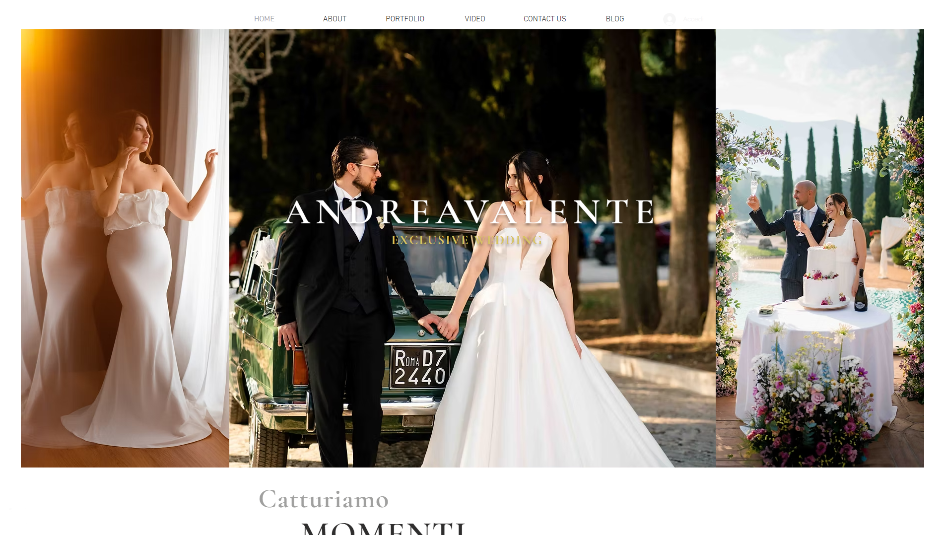 Stored capture of andreavalente.live