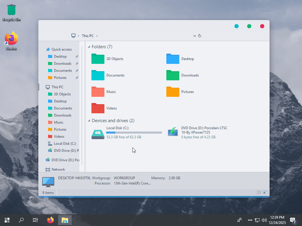 ❄️ Porcelain LTSC 10 ❄️ - Windows 10 Enterprise LTSC 2019 Lite 6 f Mqjy Av