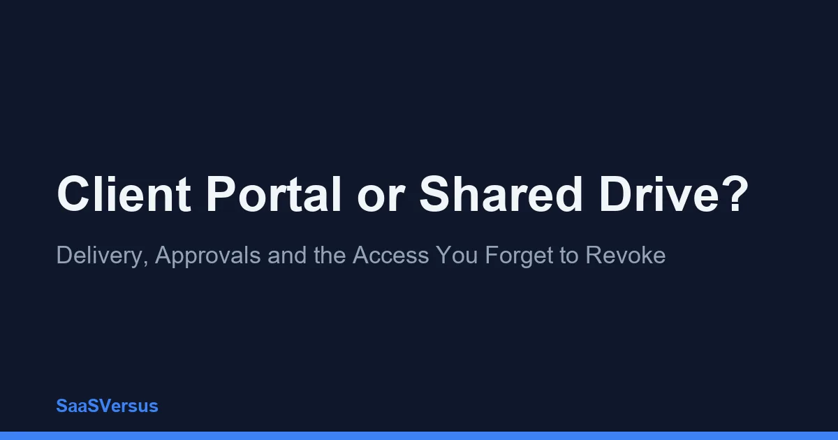 Client Portal or Shared Drive?