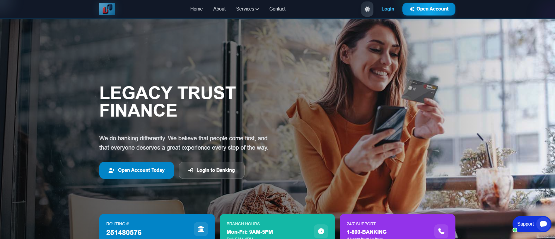 Stored capture of legacytrustfinance.com