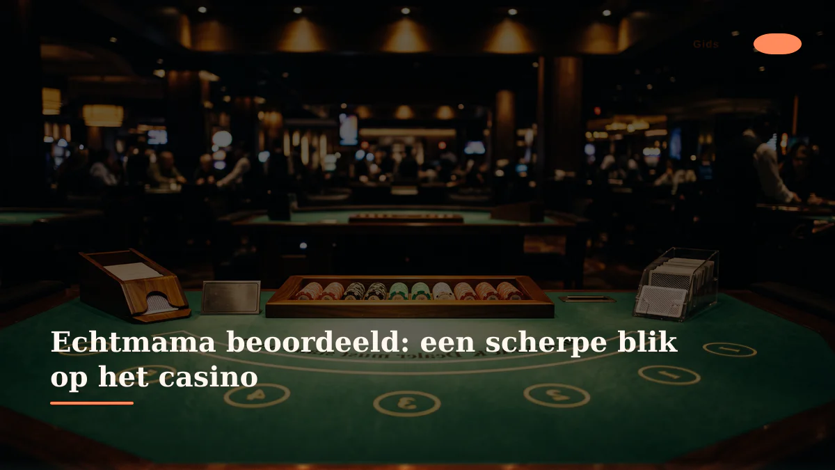 Echtmama beoordeeld: een scherpe blik op het casino