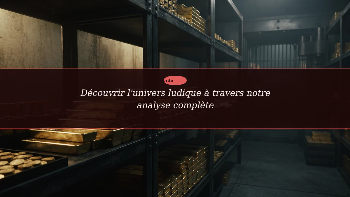 Découvrir l'univers ludique à travers notre analyse complète