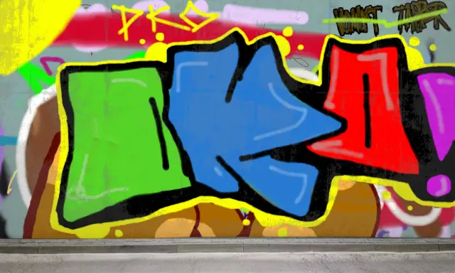 Graffiti artwork by rope12