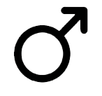 Men's health icon