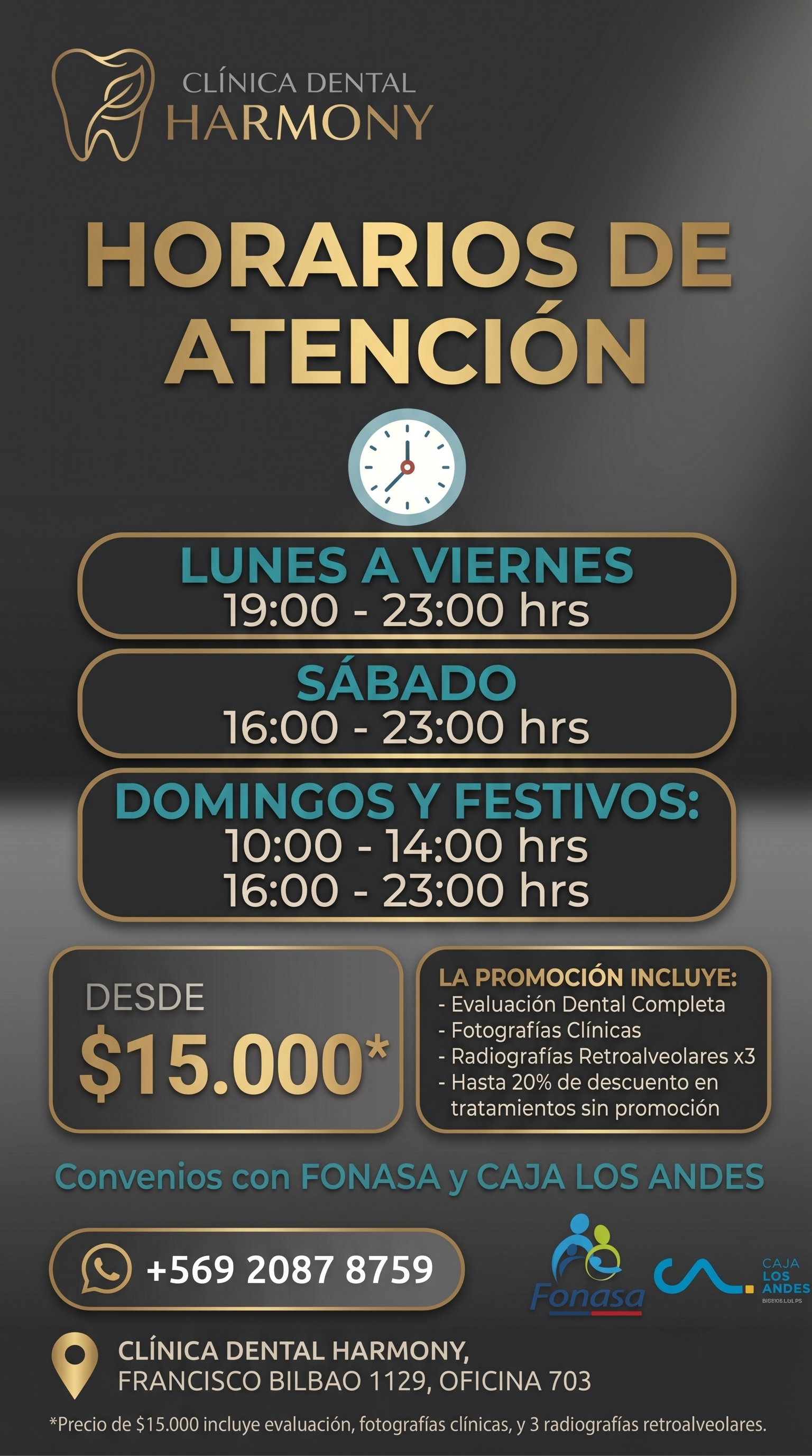 Horario Vespertino