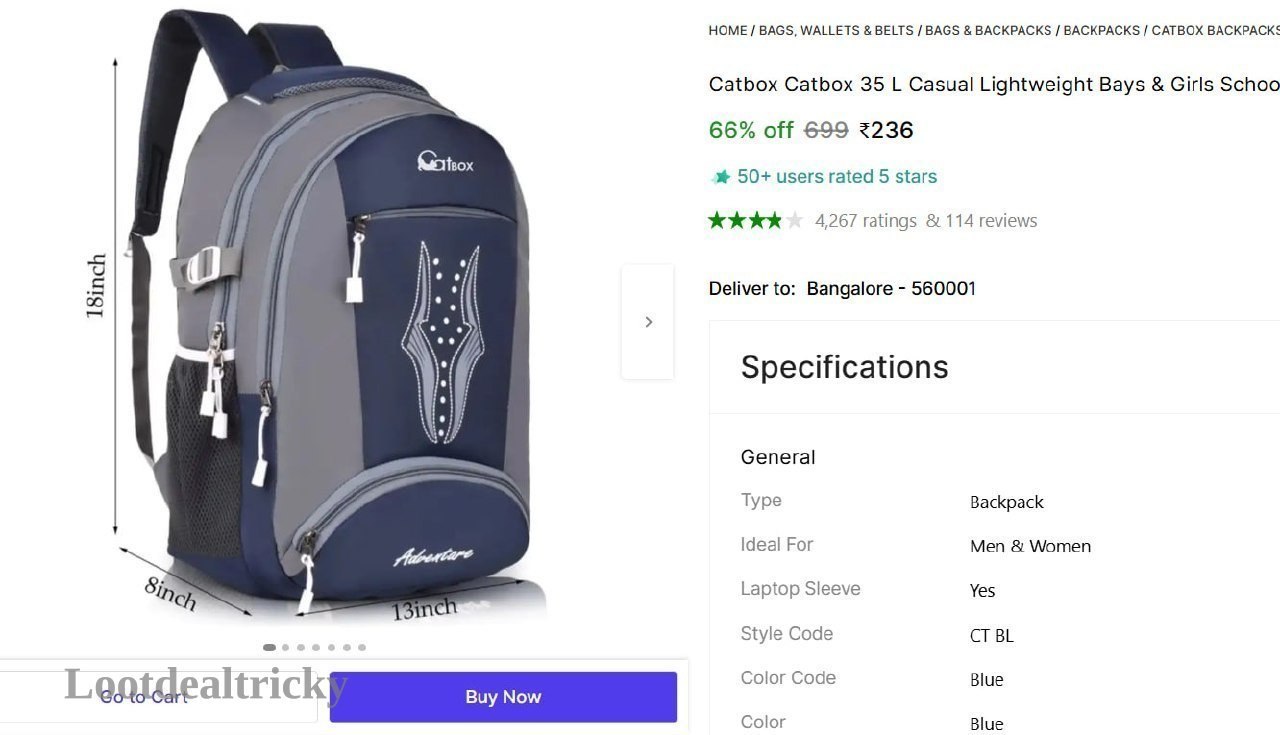   catbox Bag 35 Offer Image