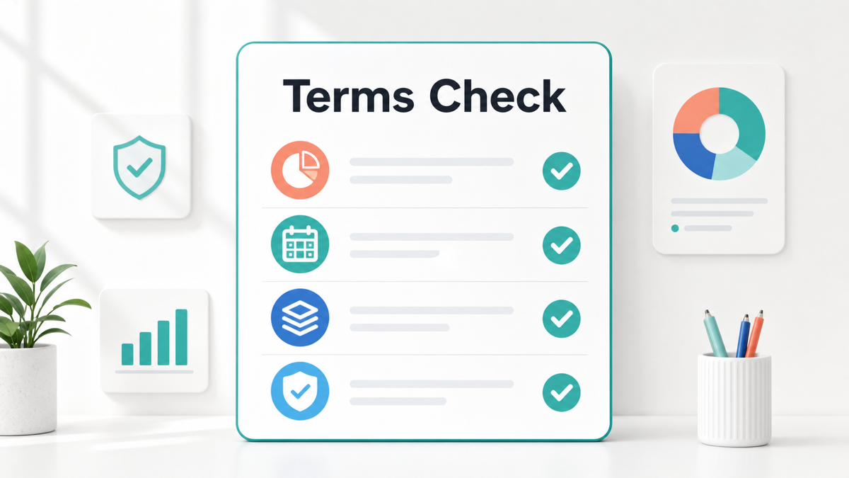 Affiliate terms checklist for managed hosting program comparisons