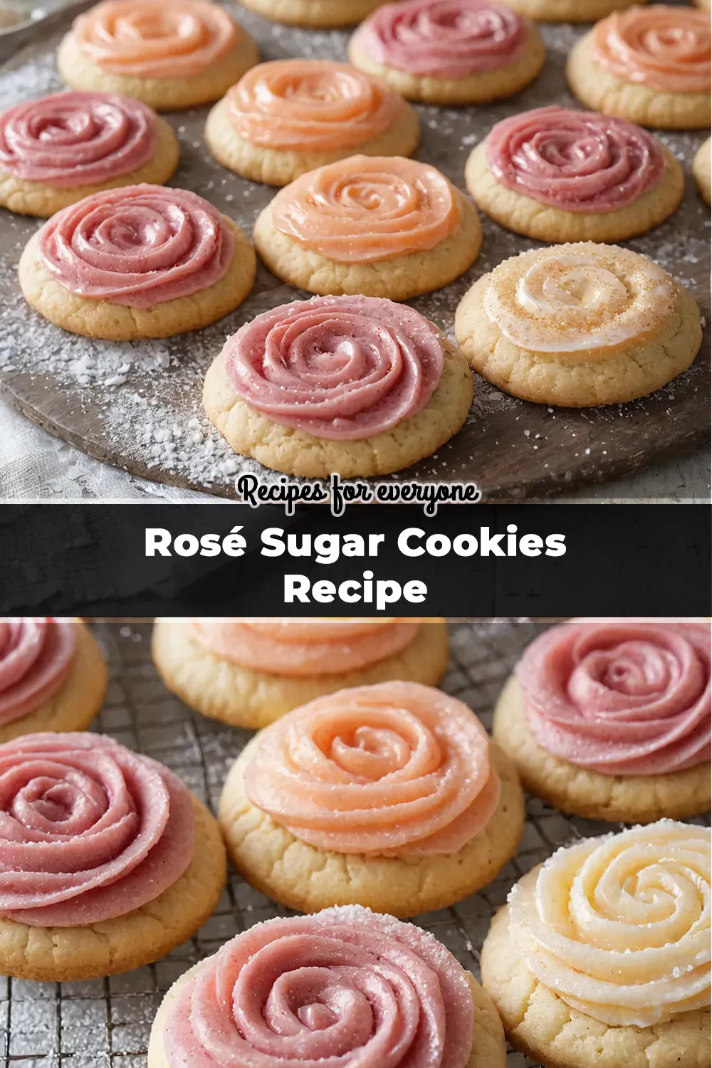 Rosé Sugar Cookies Recipe