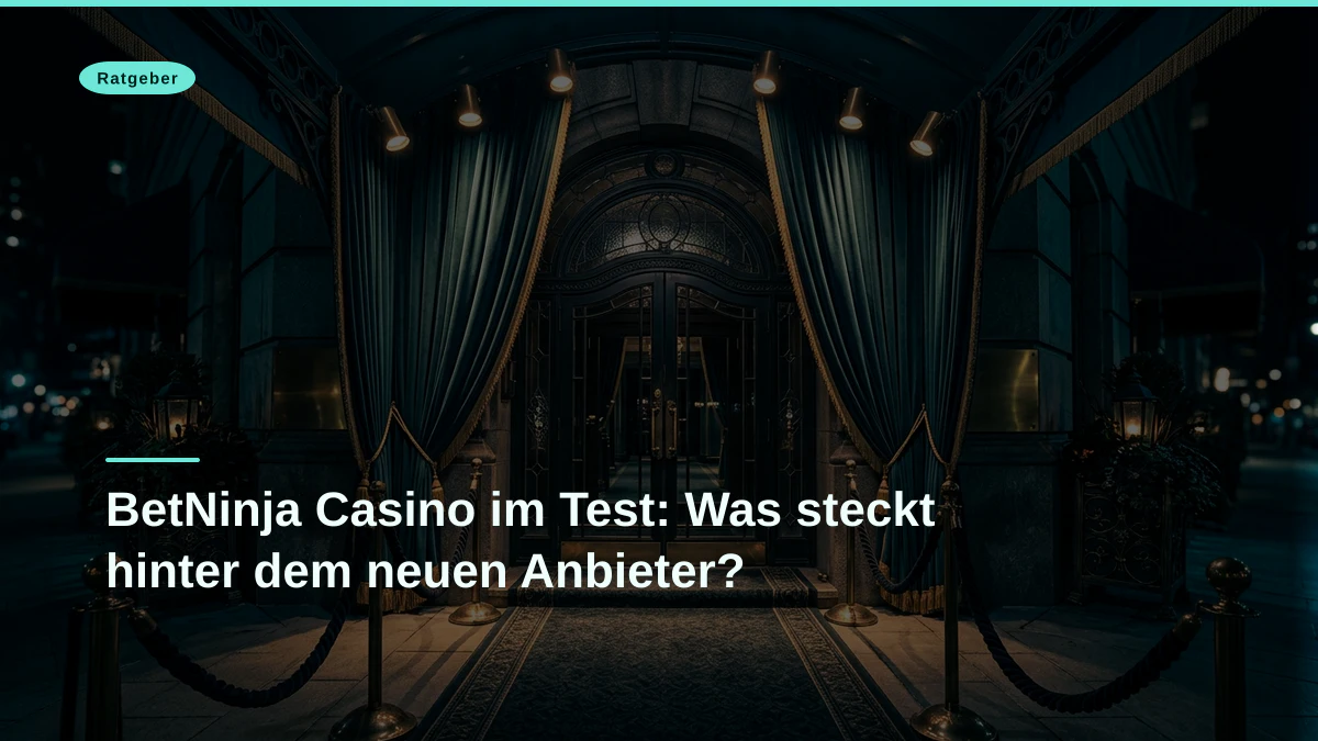 BetNinja Casino im Test: Was steckt hinter dem neuen Anbieter?