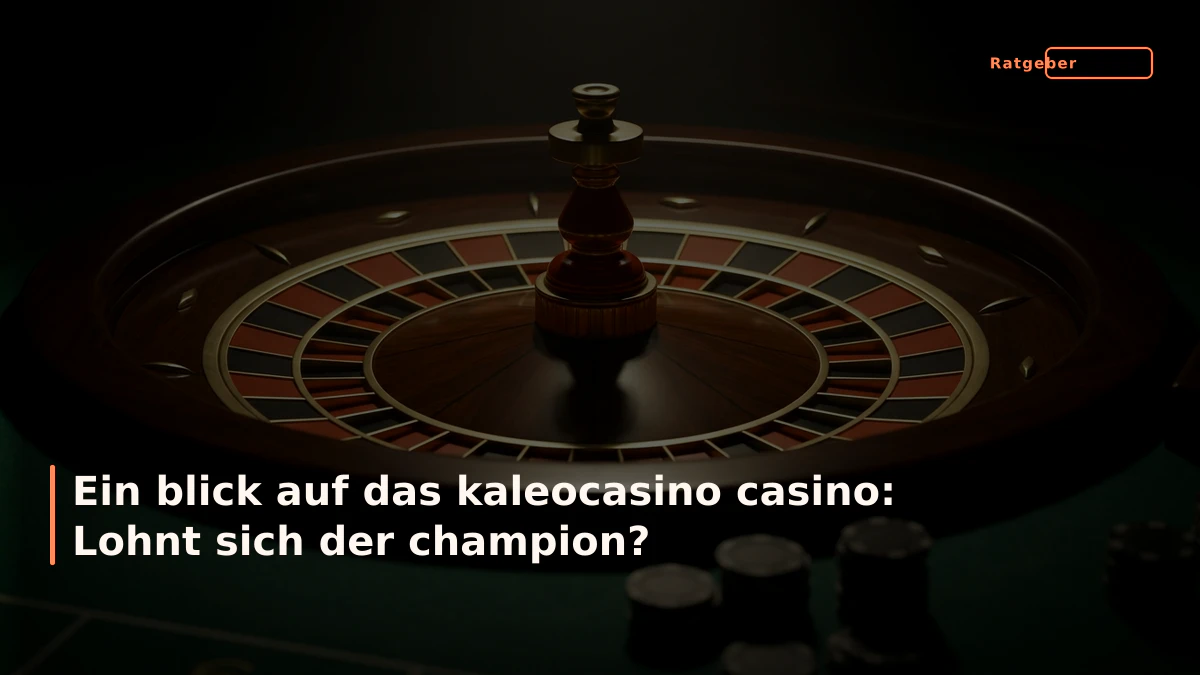 Ein blick auf das kaleocasino casino: Lohnt sich der champion?