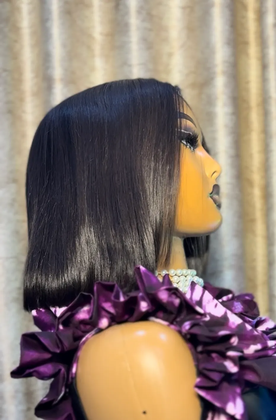 Raw Vietnamese bone straight bob 2