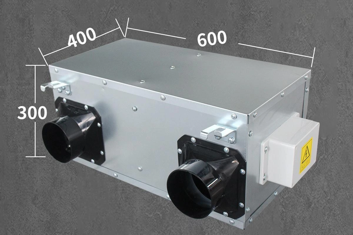 Ceiling-Type Total Heat Exchange ERV - 1000 m3/h
