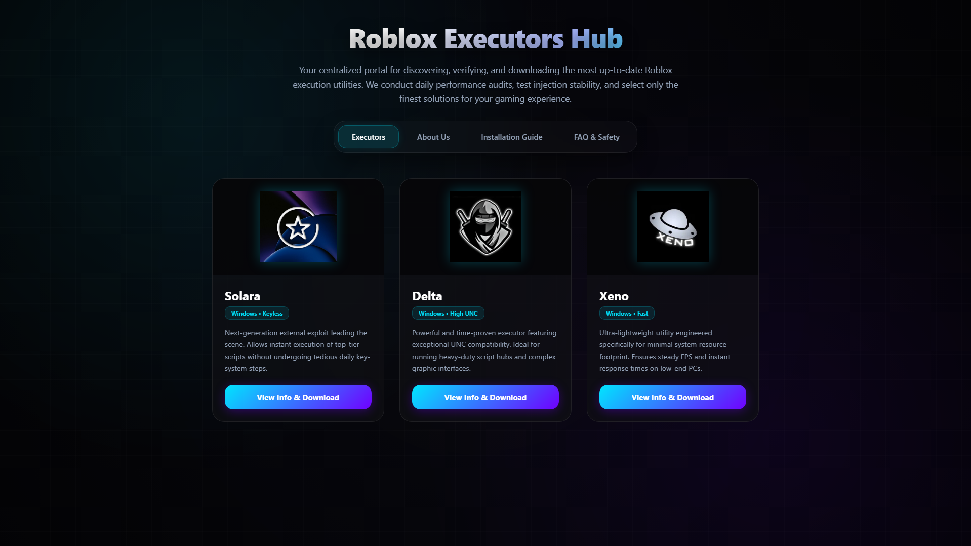 Stored capture of executorhub.space