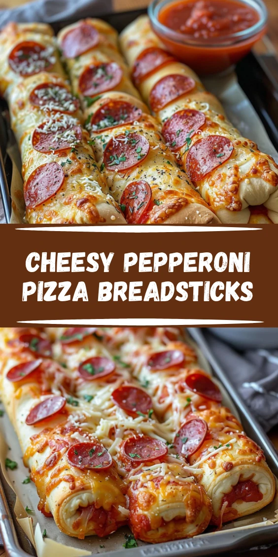 Easy Pepperoni Pizza Roll Breadsticks Everyone Will Love